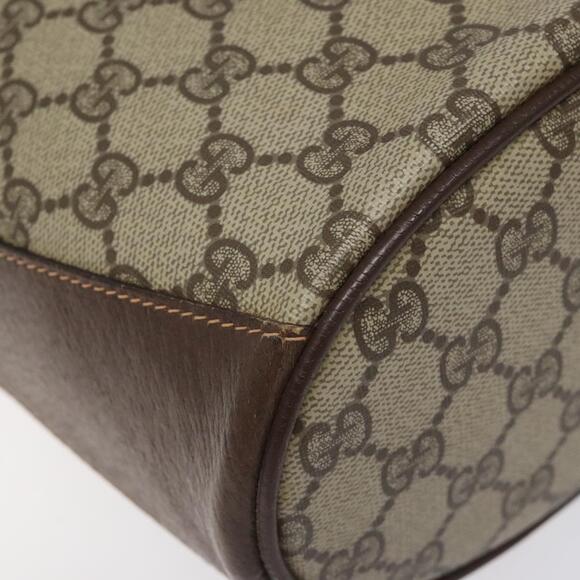 GUCCI GG Supreme Web Sherry Line Shoulder Bag Pvc Beige 40 02 081 - Picture 11 of 16